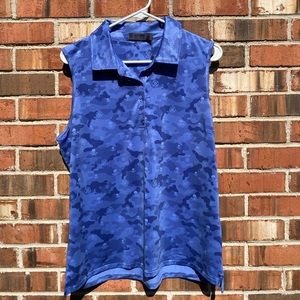 G/fore icon camo printed polo